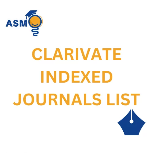 CLARIVATE INDEX JOURNALS HOW TO PUBLISH PAPER SECURELY NEW