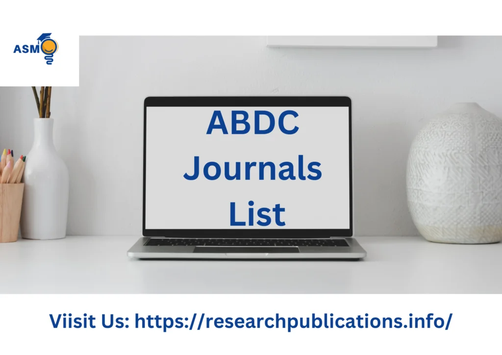HOW TO PUBLISH ABDC JOURNALS? SECURE INDEXING 5