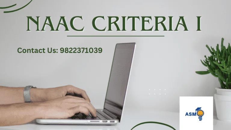 NEW NAAC CRITERIA 1: ENSURE SECURE ASPECTS