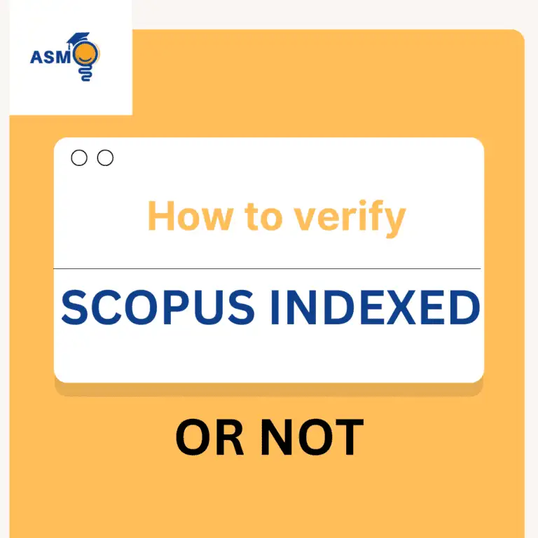 SCOPUS INDEXED HOW TO VERIFY JOURNALS? PUBLISH RESEARCH PAPER SECURELY