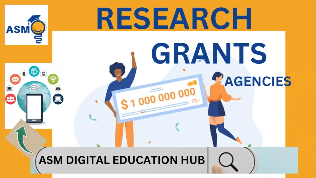 TO THE RESEARCH GRANTS AGENCIES FOR NEW RESEARCH