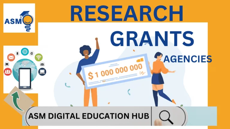 TO THE RESEARCH GRANTS AGENCIES FOR NEW RESEARCH